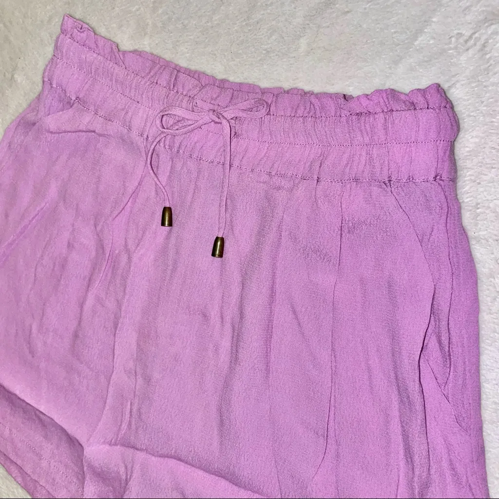 NWT Planet Blue Life Cassandra High Waisted Shorts in Lilac size XS - Image 3
