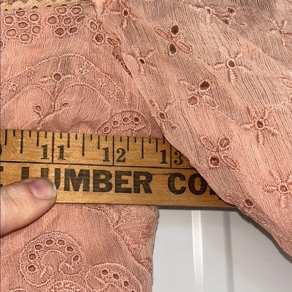 Free‎ People Malina Mini Dress Sun Blush Size X Small Nwot $168 - Image 9