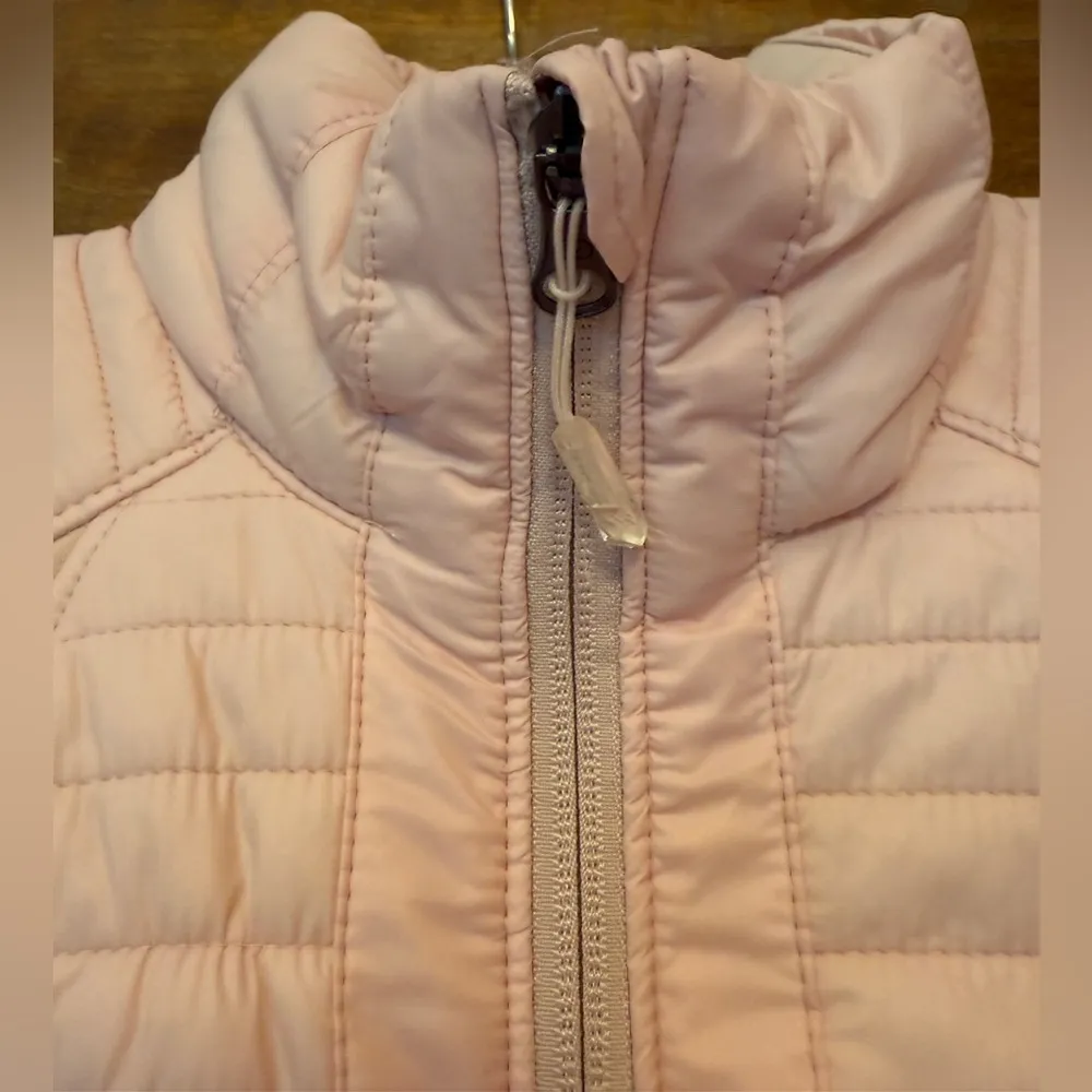 Calia By Carrie Underwood Pastel Pink Athleisure Hybrid Puffer Full Zip Jacket Size XS - Image 4