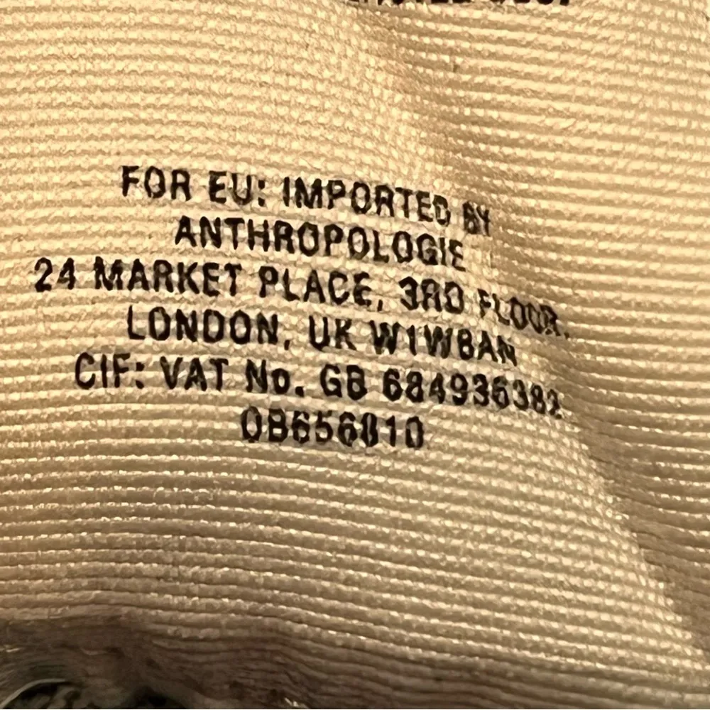 Anthropologie Blue Jersey Knit Denim Wide Leg Bell Bottom Flare Leg Pants 29 - Image 7