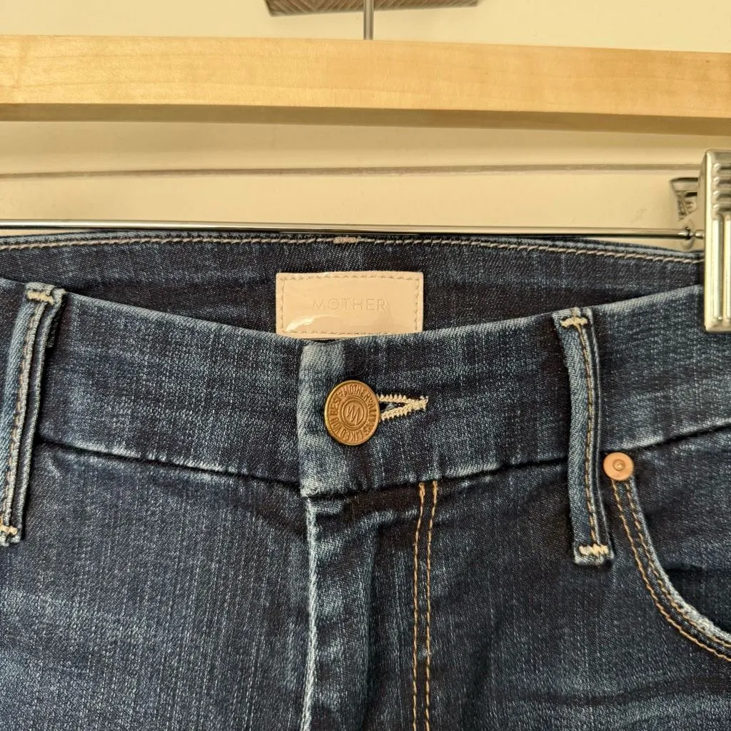 Mother Women’s 27 Blue The Looker No Play Jeans - Image 2