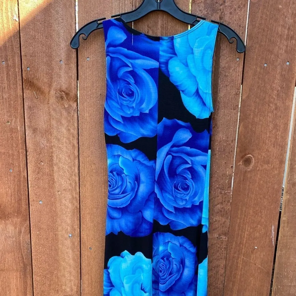 Timing Blue Floral Dress - Image 29