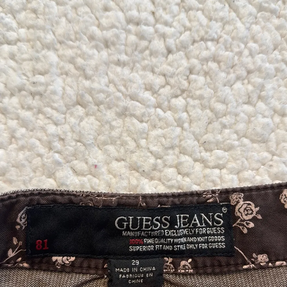 Guess 90’s Brown Tan Mini Fit and Flare Corduroy Skirt - Image 2