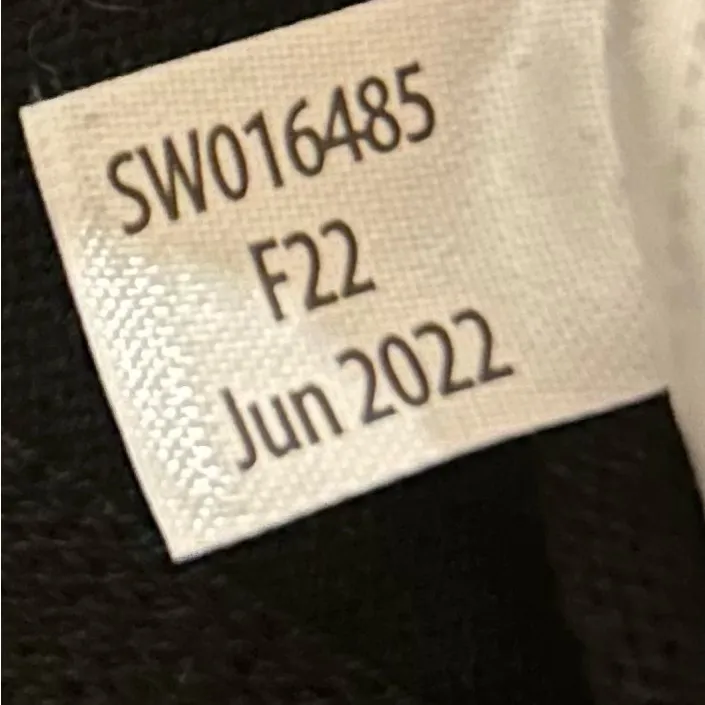 Black Gray Edgewood Poncho Oversized Sweater Size Small - Image 7