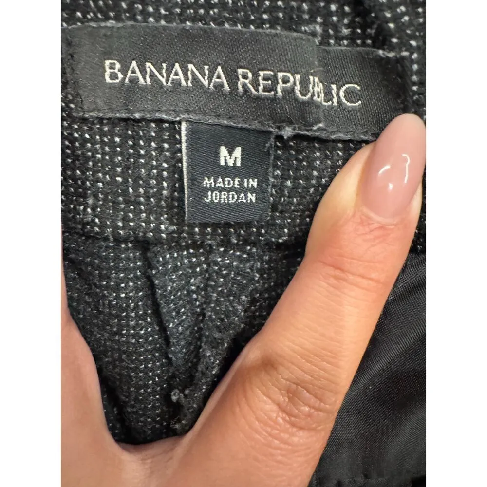 Banana Republic Women’s Medium Gray Straight Ankle Pull-On Dress Pants - Image 3