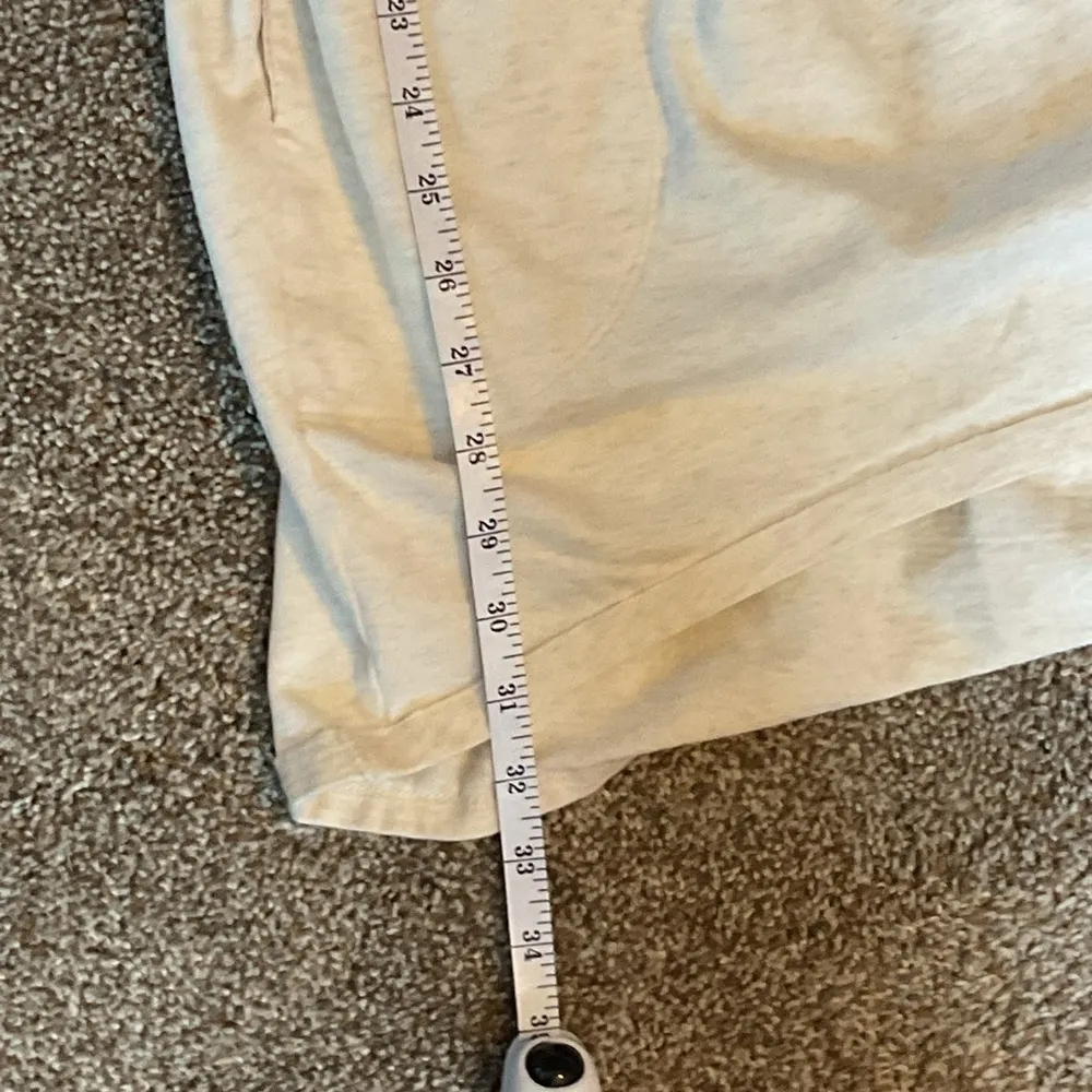 Anthropologie off the shoulder sweatshirt dress. Tan. Size XS - Image 5