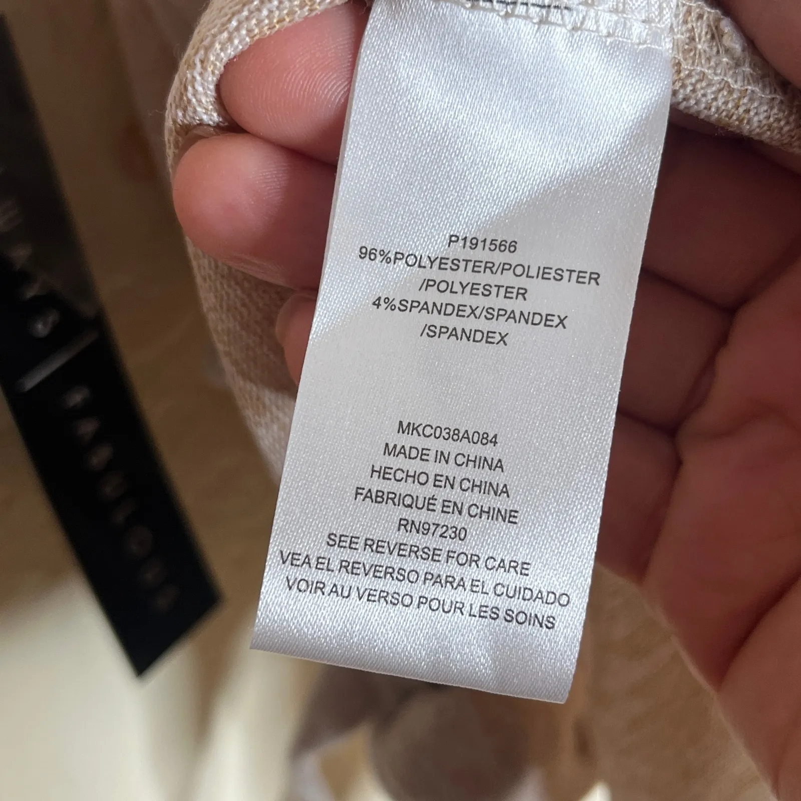 Always Fabulous Cozy Soft Tie Front Button Cardigan Sweater NWT Women Beige XL - Image 4