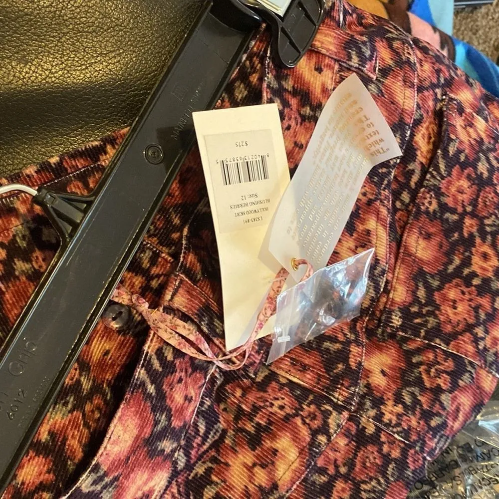 LoveShackFancy Hollywood Corduroy Miniskirt 12 - Image 9