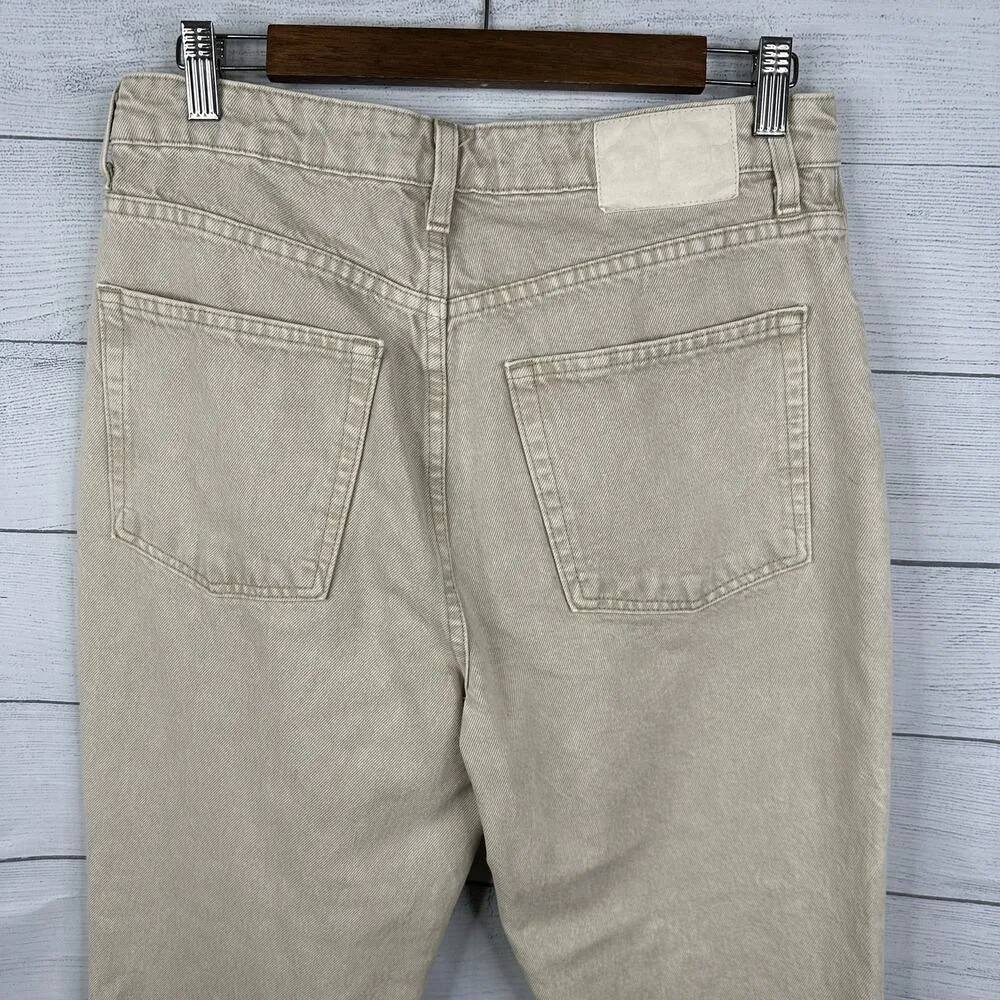 Grlfrnd Womens size 29 High Rise Cropped Bootcut The Melanie Montana - Image 6