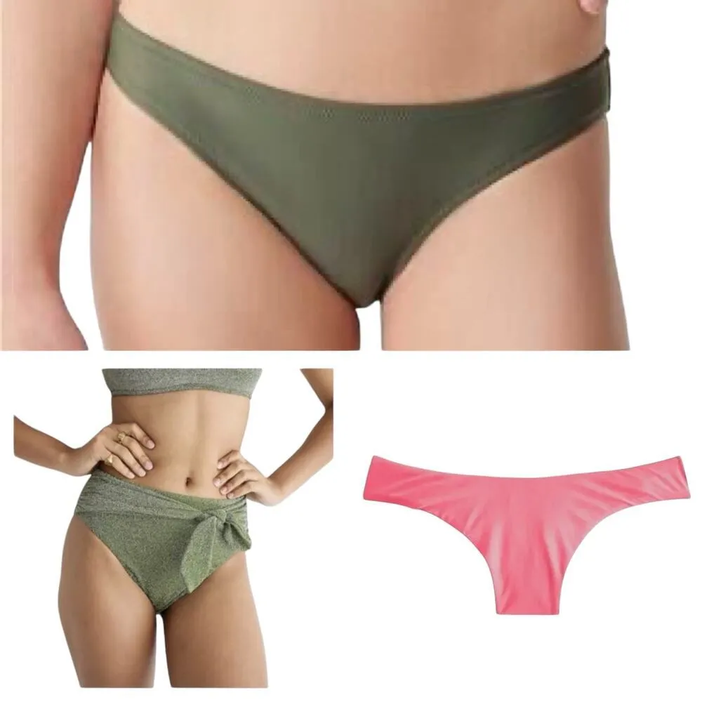 J.Crew Bikini Bottoms Bundle of 3 Assorted Styles size XL/XXL NWT - Image 2