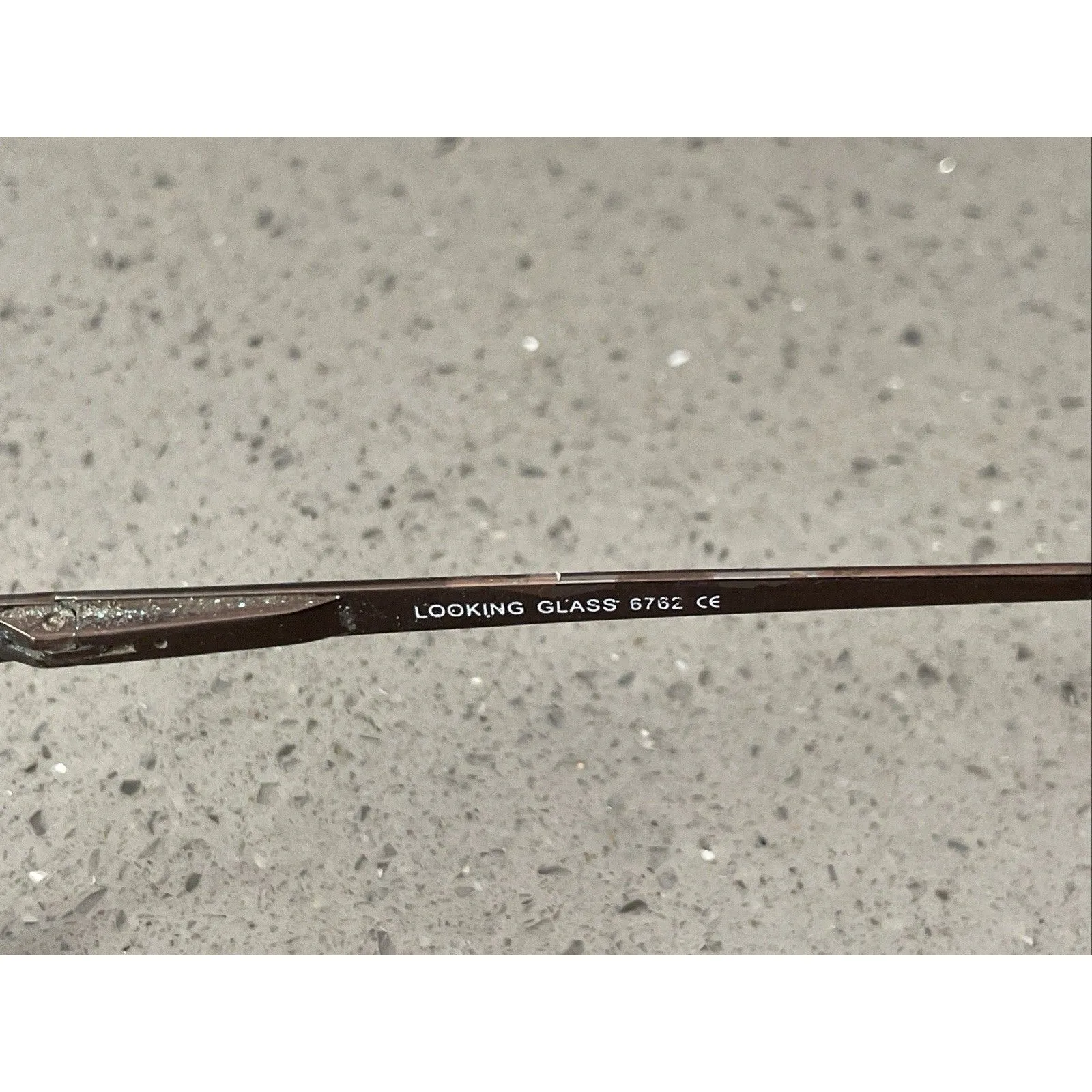 Looking Glass 6762 Eyeglasses FRAMES ONLY Matte Brown Glasses 55 - Image 6