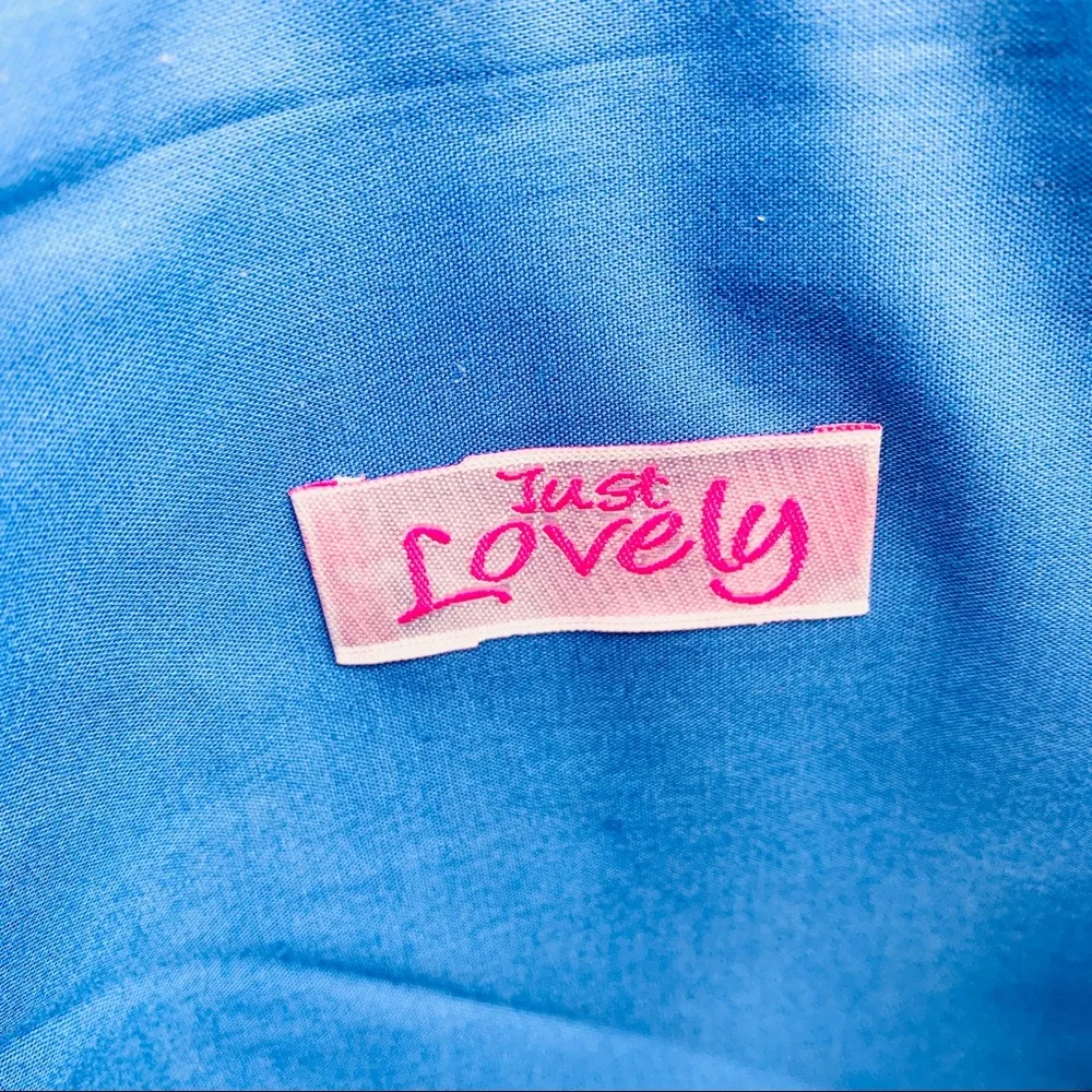 Aqua Teal Blue Space Dye Silver Chain Crossbody Festival Bag Purse - Image 10