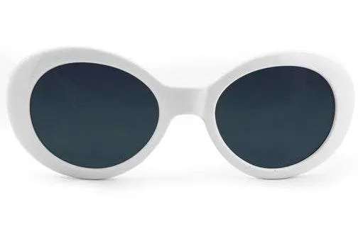 Target White retro clout sunglasses - Image 2