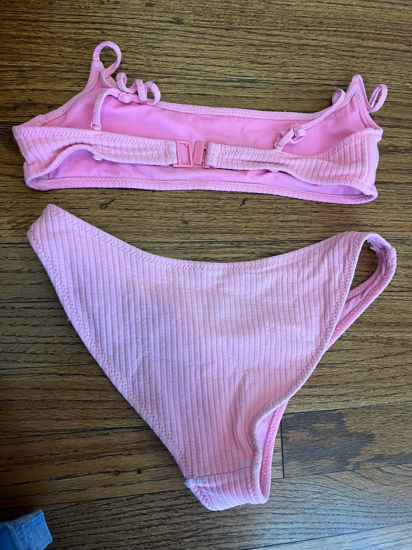 Triangl Pink Bikini Set - Image 4