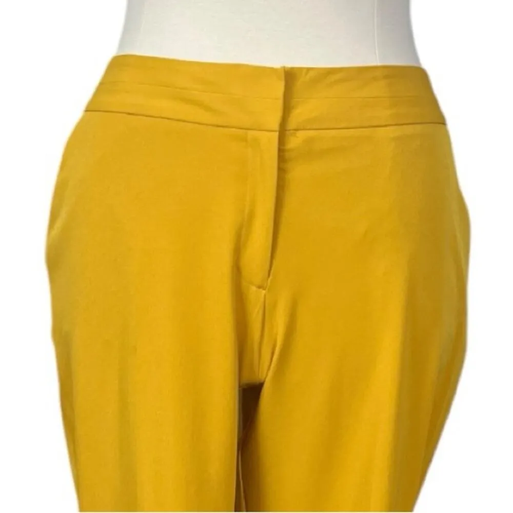 Worthington Pants New Ankle Slim Fit Mid Rise Mustard Yellow Women’s Size 16 - Image 5