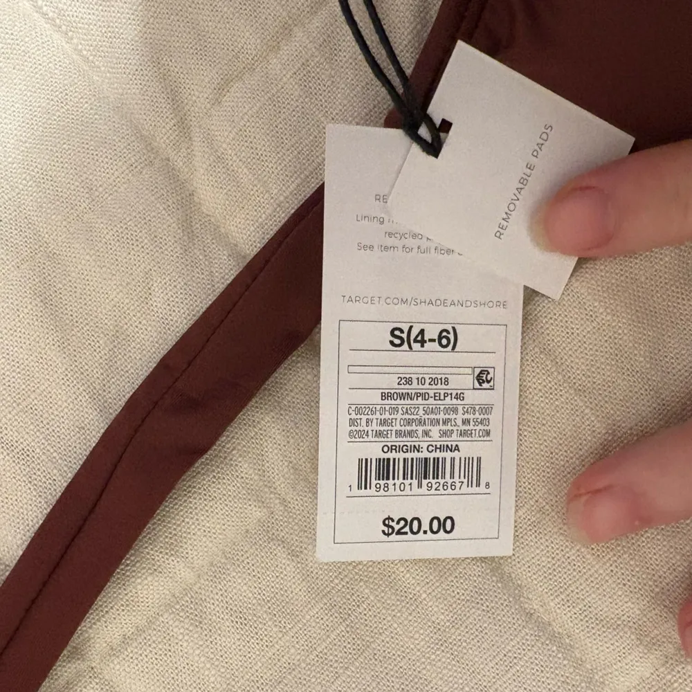 Shade & Shore  Copper  Bikini Top NEW - Image 4