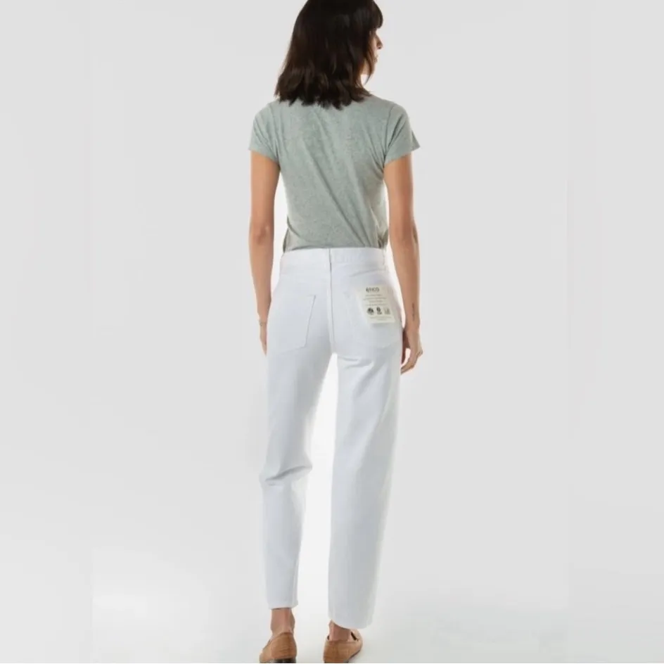 NWT Etica Tyler Vintage Straight Leg Denim Button Fly Jeans‎ Sz 32 $178 White - Image 3
