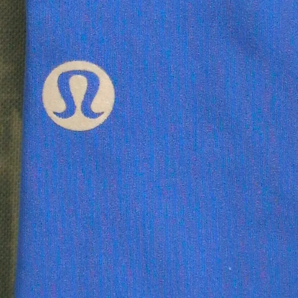 Lululemon Inspire Tight II (Mesh) Blue Capri 7/8 Length Legging Stretch Pocket 6 - Image 10