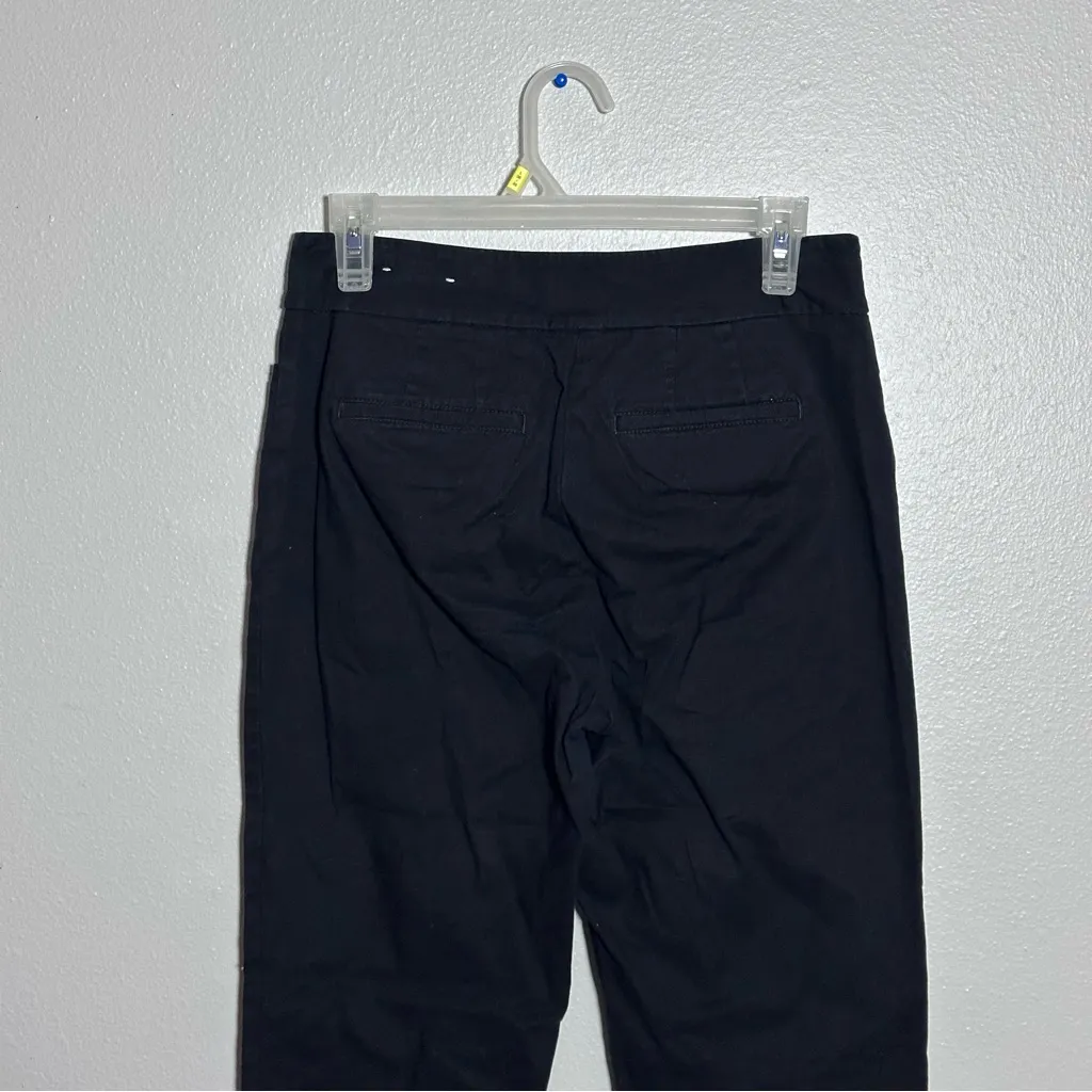 Ann Taylor Factory Women Black Business Cropped Dress Pants size 2. - Image 5