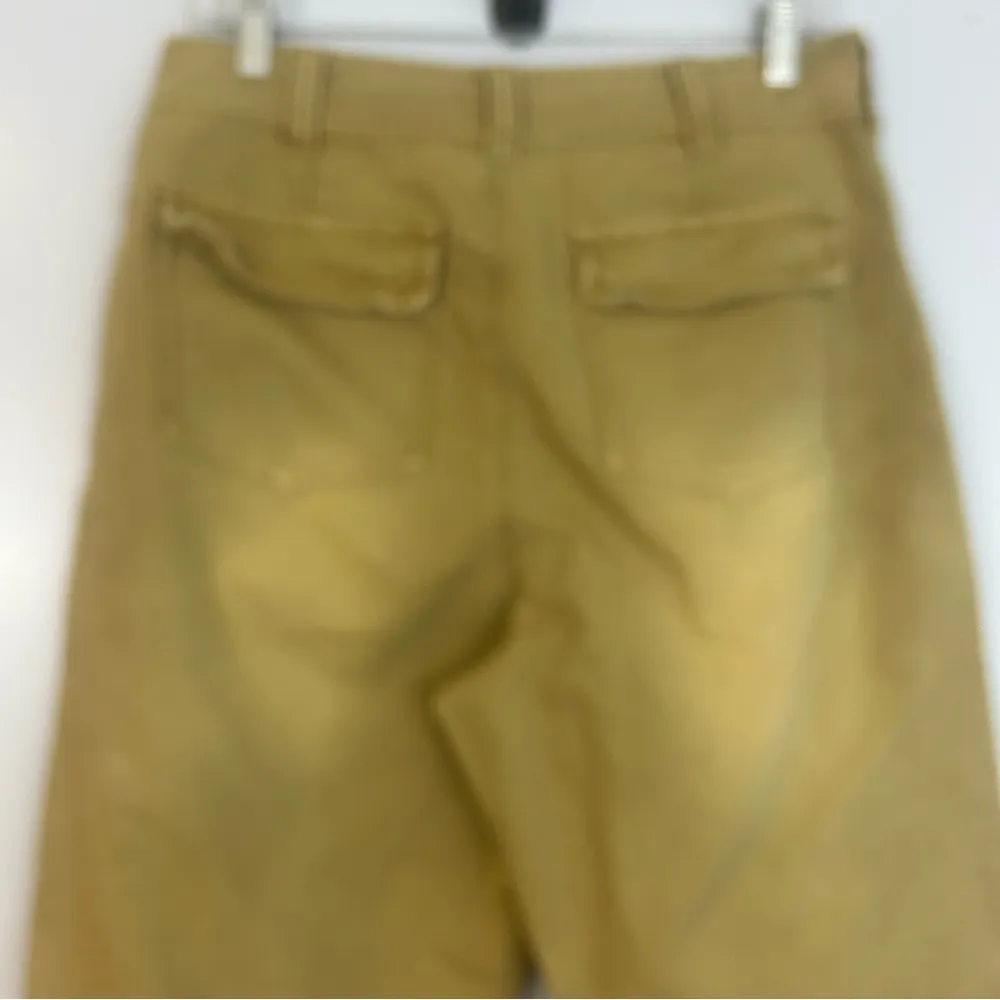 NWT Free People Cleo Washed Antelope Chino Pants Denim Straight Leg Pants Size 8 - Image 11