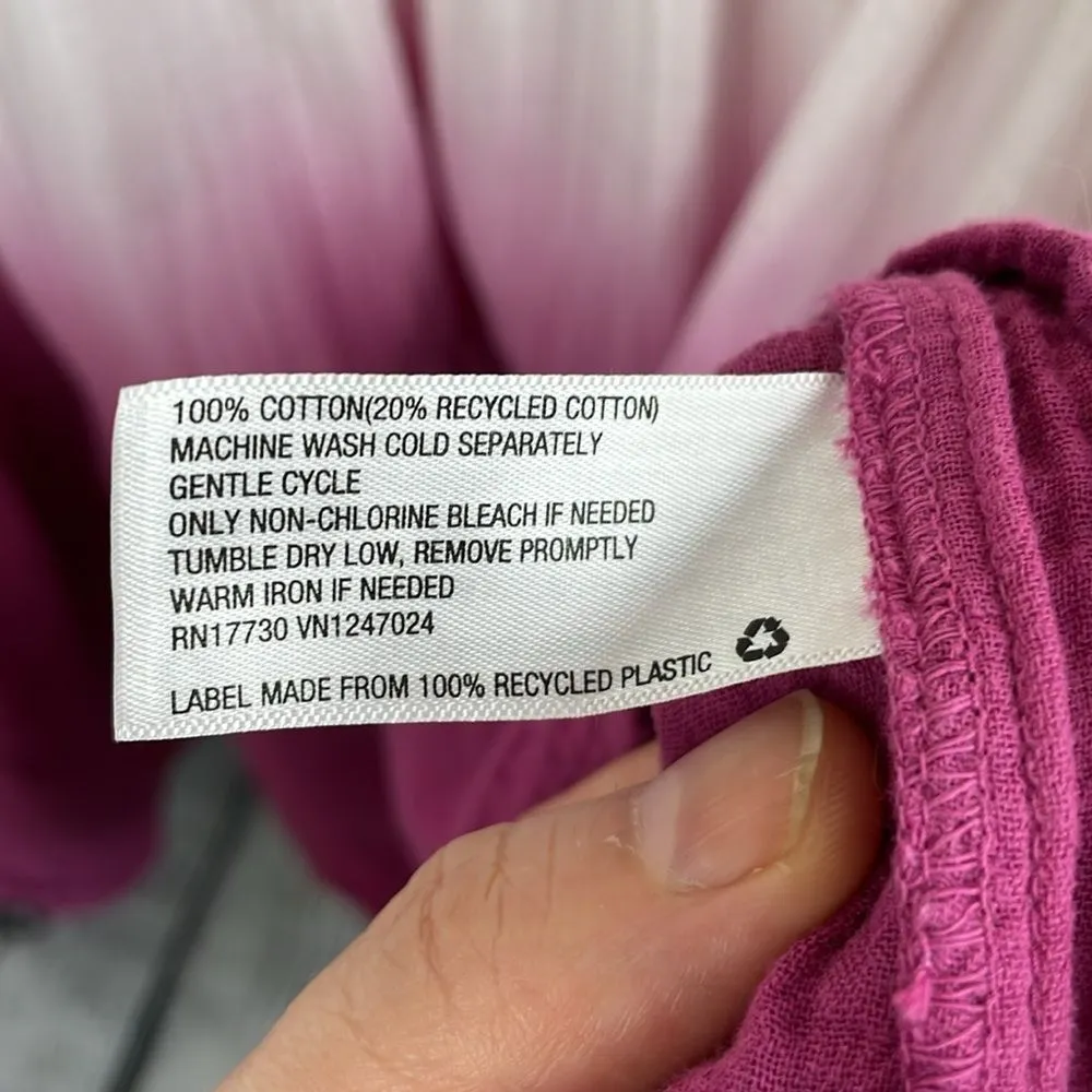 Universal Thread Women's GauzyTie-Dye Long Sleeve Tiered Dress Size XXL - Image 13