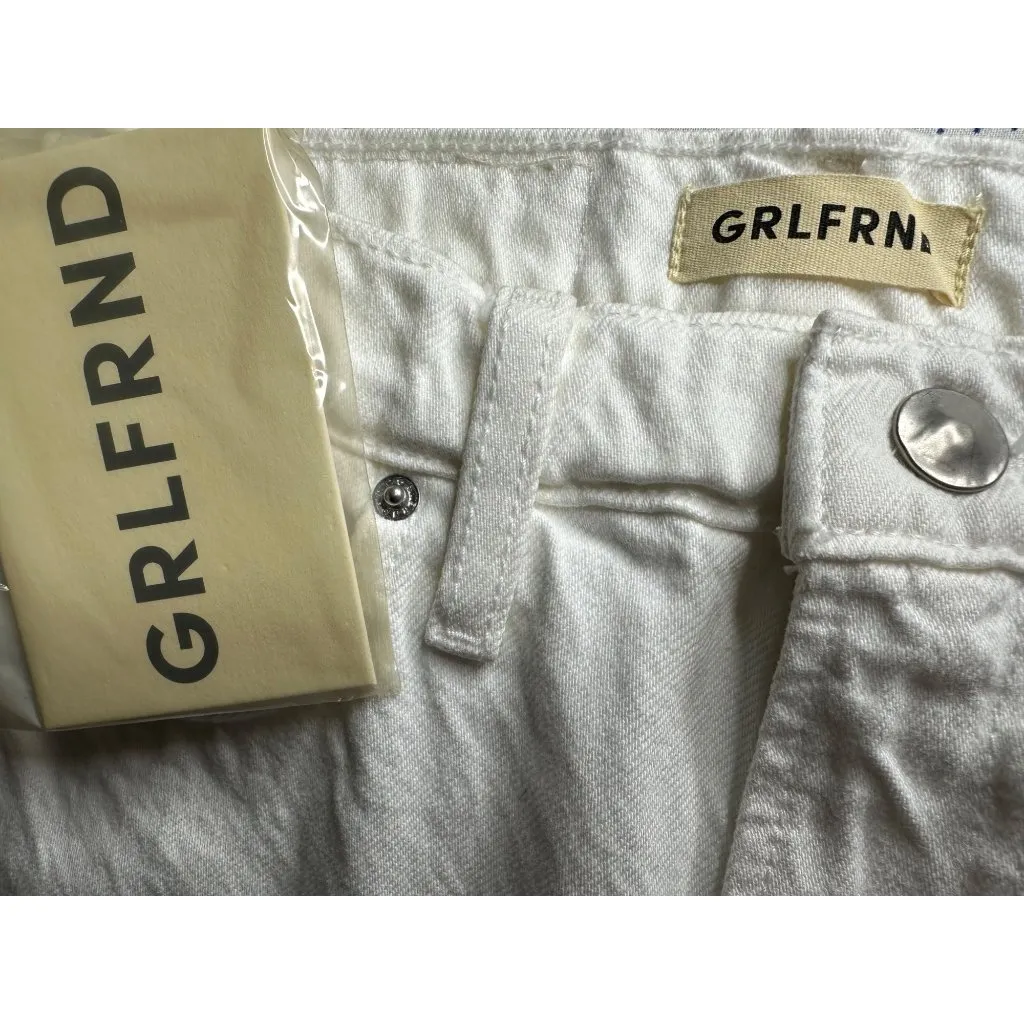 GRLFRND Kyla Hot Shorts in Amarillo Fray 23 Womens Denim Jeans - Image 7