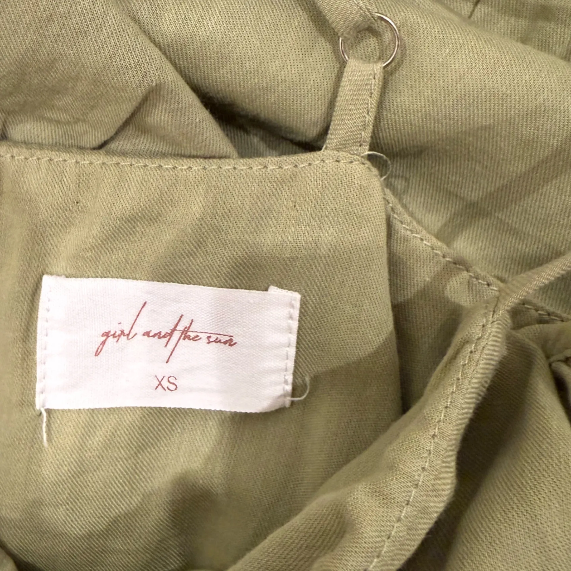 Green Girl and the Sun California Midi Dress Size XS - Image 8