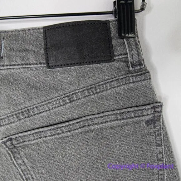 New! Madewell The '90s Straight Jean in Burwick‎ Wash: Cross-Tab Edition, 26 - Image 12