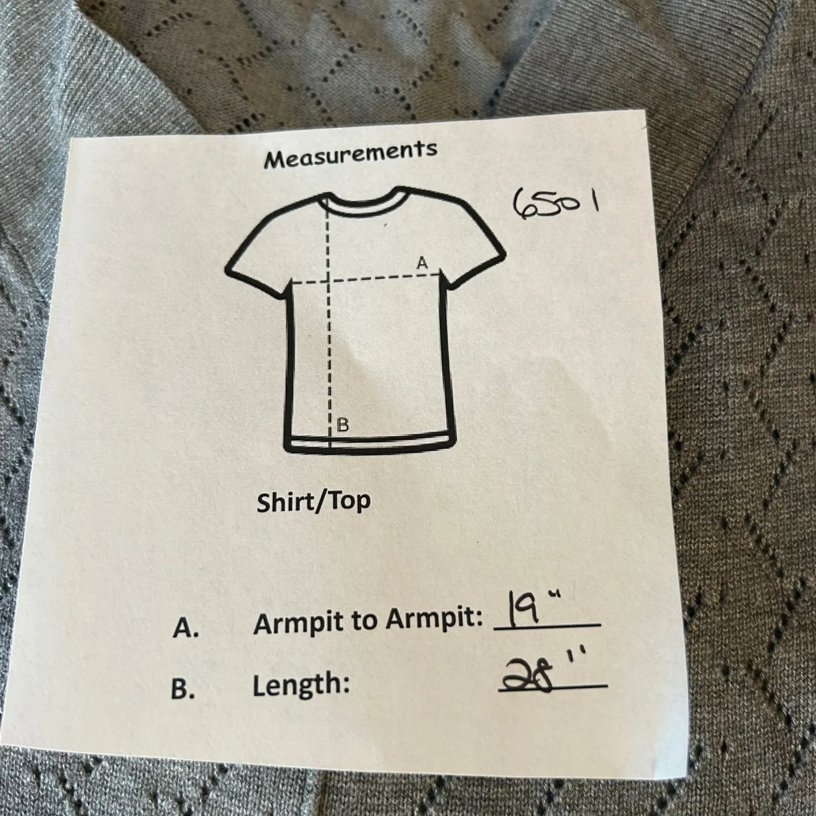 Cable Gauge Women's Gray V-Neck Long Sleeve Textured Sweater M - Image 5