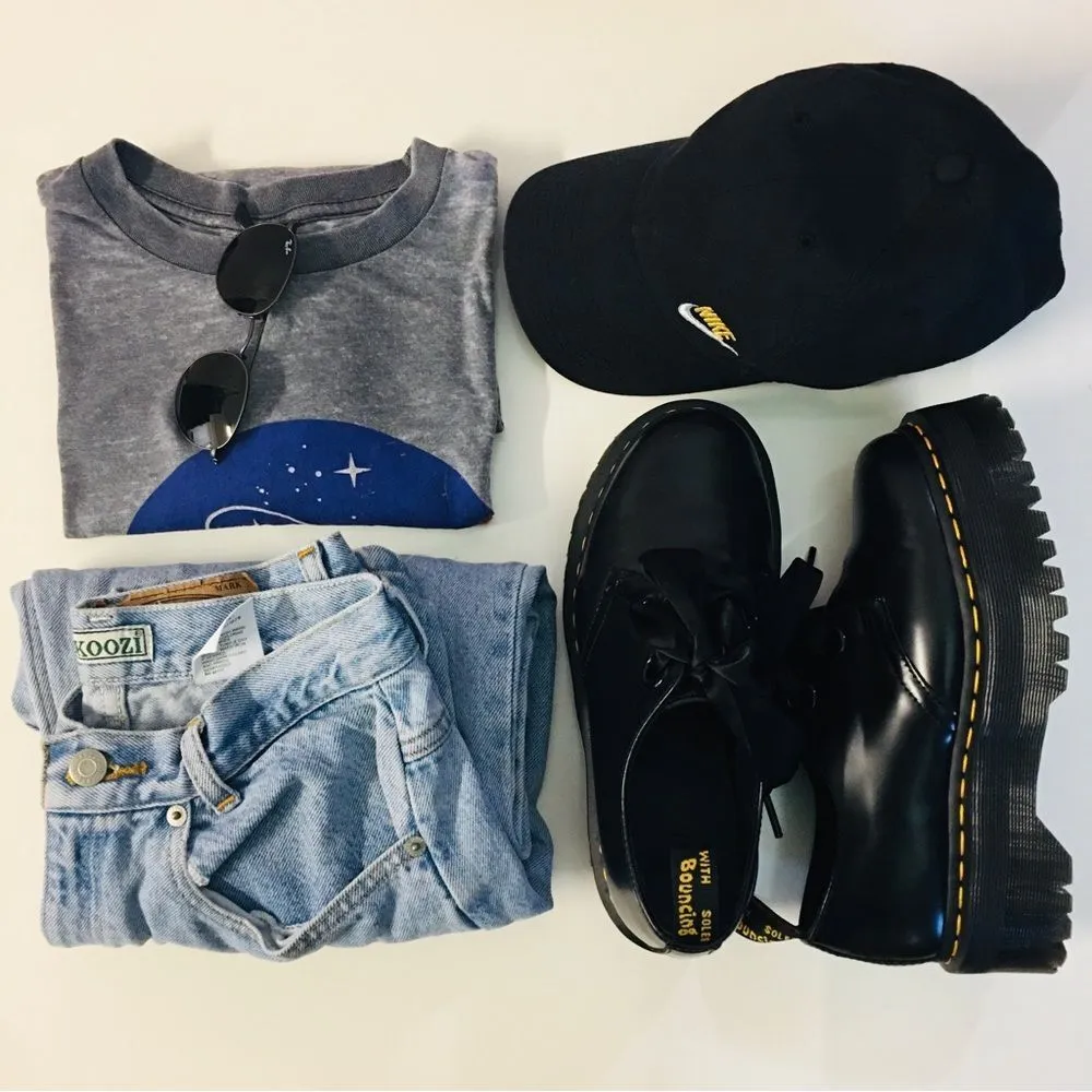 Fifth Sun Gray Burnout NASA T-Shirt Size L EUC - Image 2