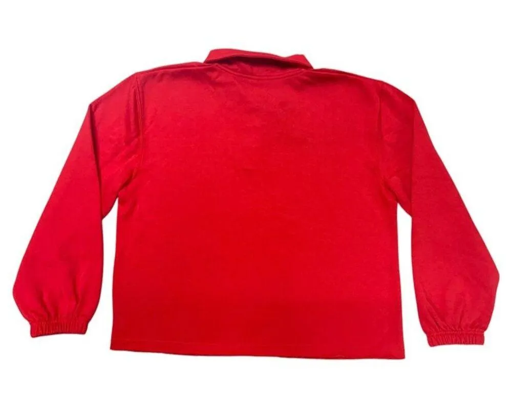 NCAA Ohio State Buckeyes Women's Cropped Long Sleeve Sweatshirt, Medium (8/10) - Image 3