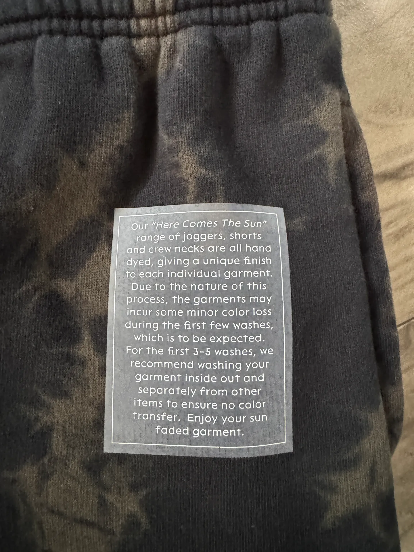 Womens Washed Row-Cut Short - Faded Black , Size Medium - Image 4