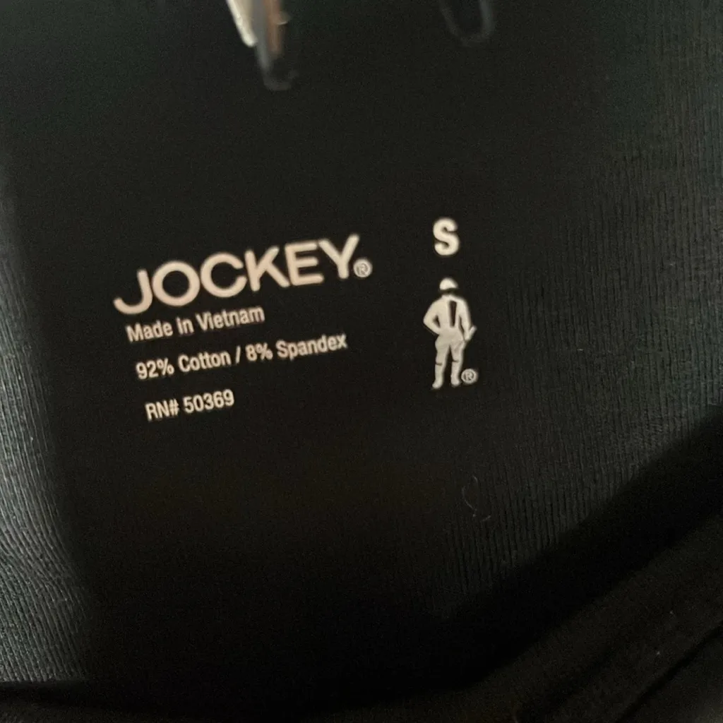 Jockey Black Stretch Jersey Leggings size small‎ - Image 5