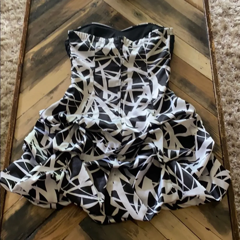 Ruby Rox Faux Satin Bubble Dress - Image 2