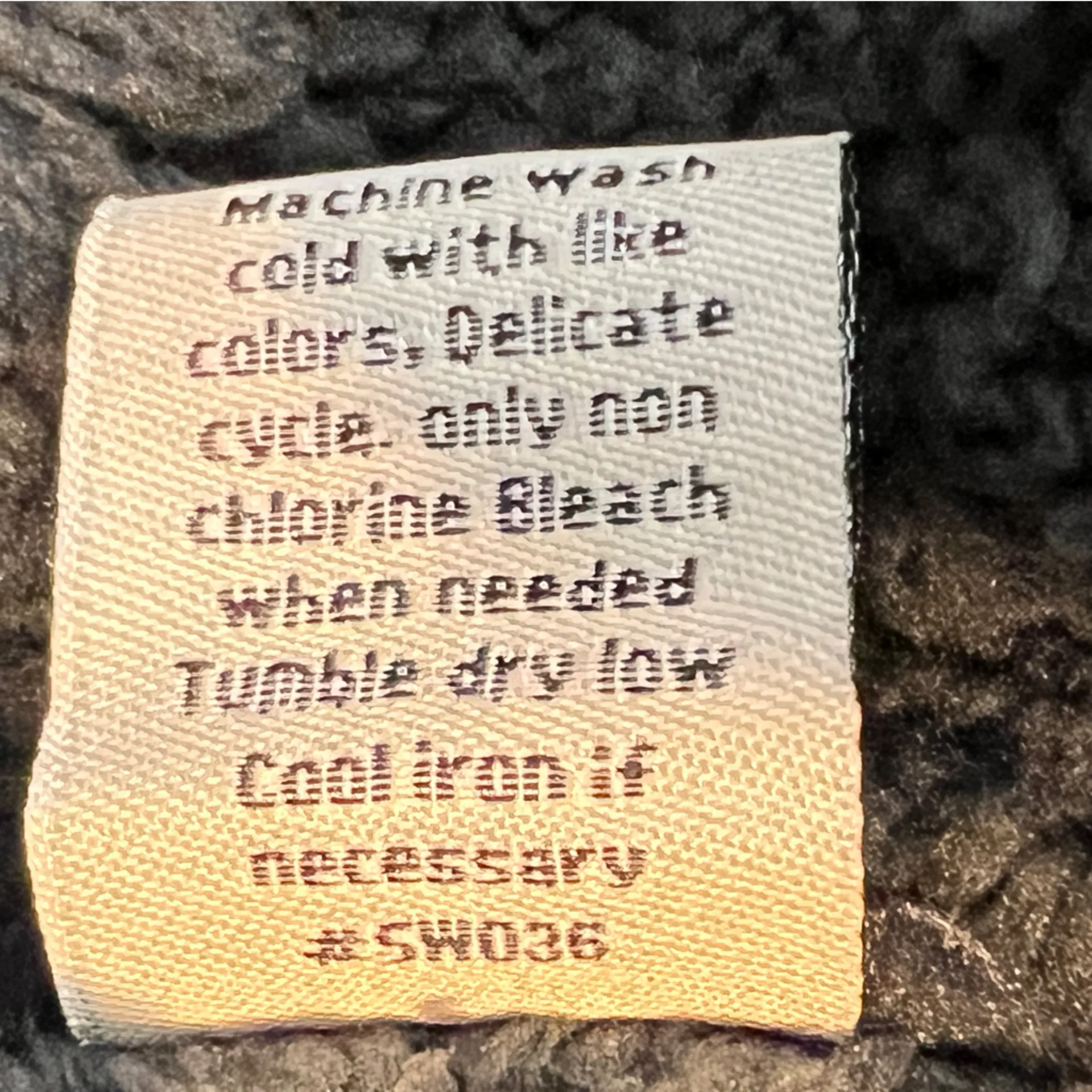 Seven Apparel Black Large Thick Fleece Lined Jacket Long Sleeves Hooded Pockets - Image 9