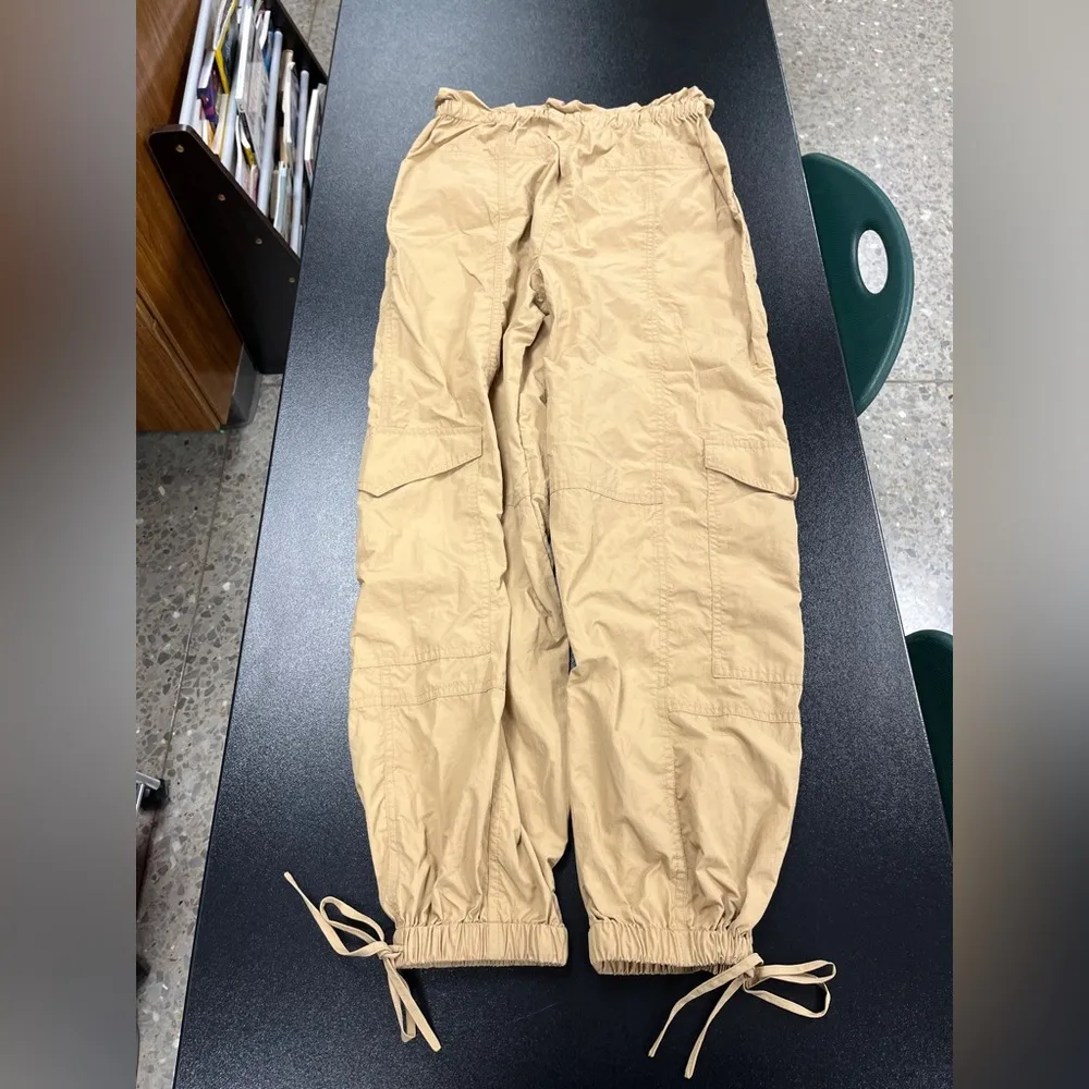 Gianni Bini Natasha Nylon Parachute Pull On Cargo Pants Size 4 - Image 9