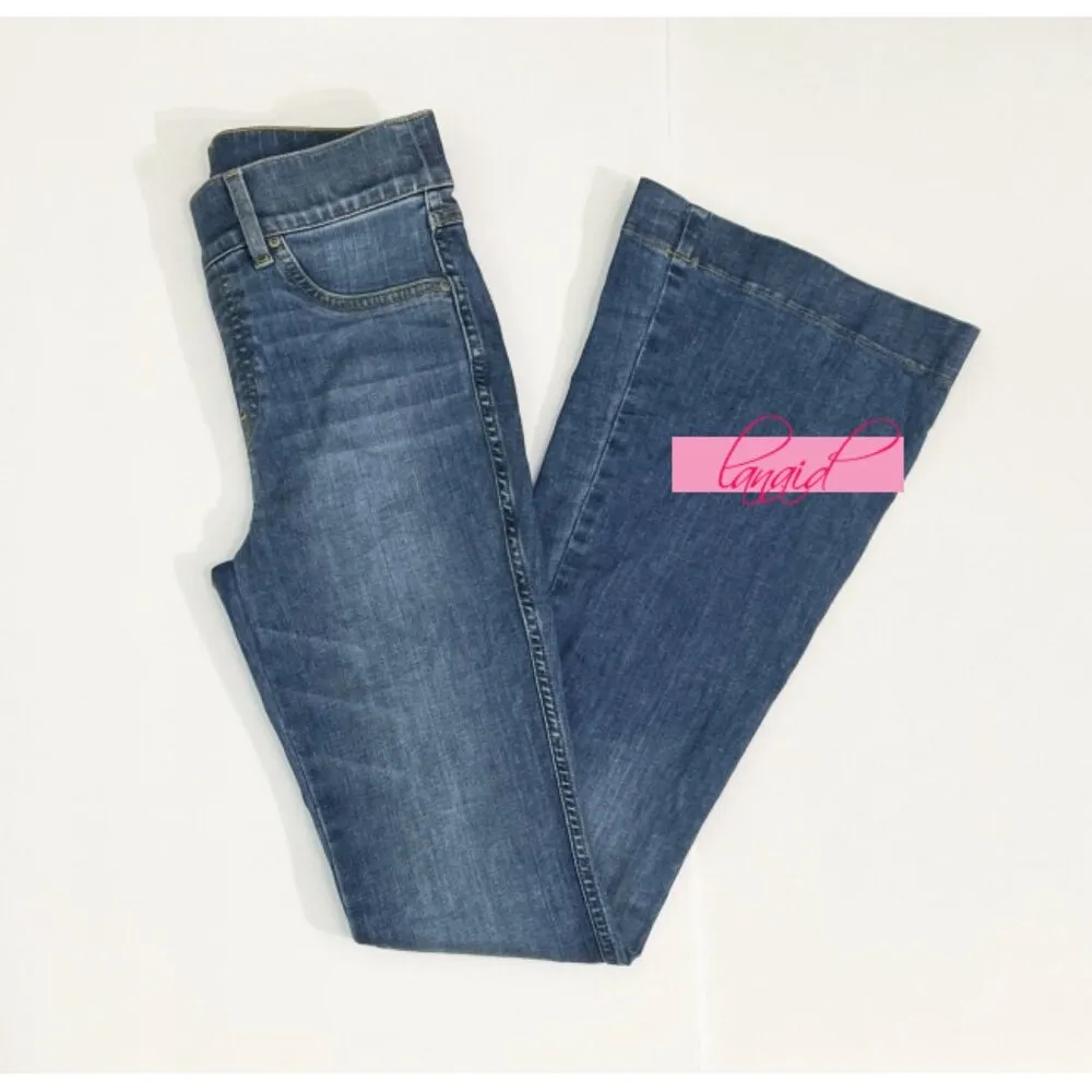 Spanx SPANXshape™ EveryWear Flare Jeans Vintage Indigo High-Rise Waist Shapewear - Image 9