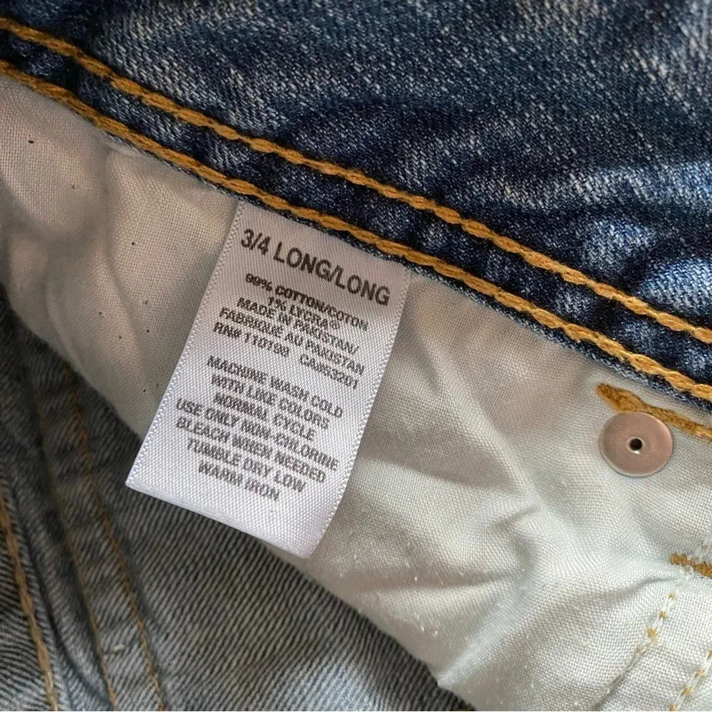 Aeropostale Bayla Light Wash Skinny jeans size 3/4 Long - Image 4