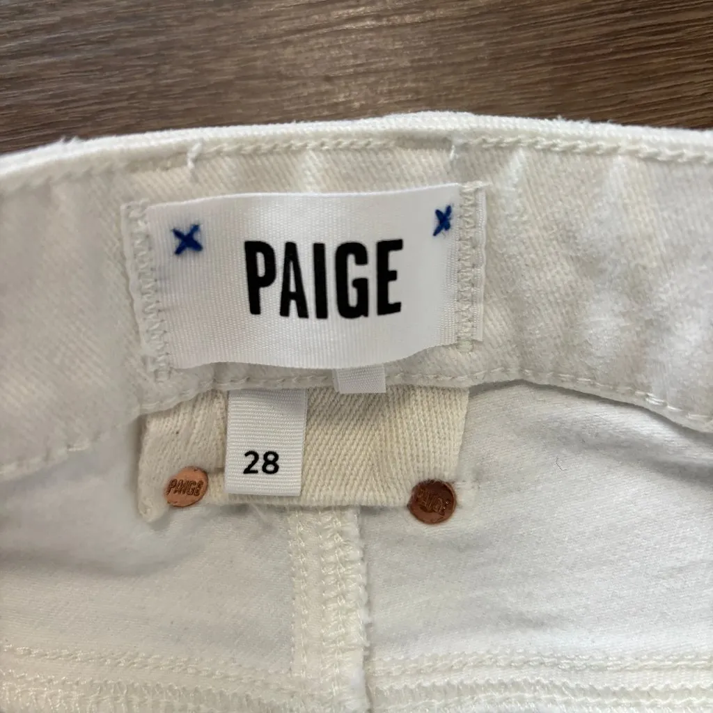 Paige White Cindy Jeans Size - 28 - Image 3