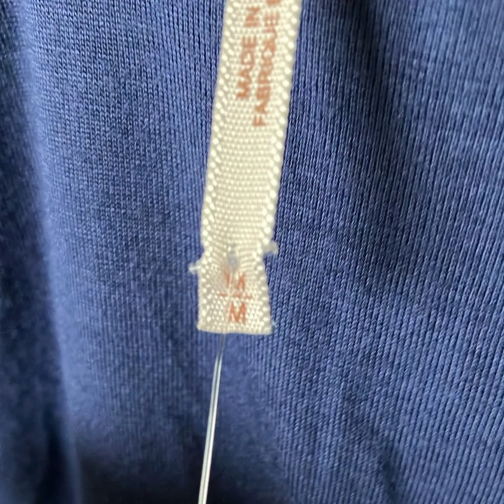 Free People: Blue Storm Lace Dress- Midi- Scoop neck- M - Image 5