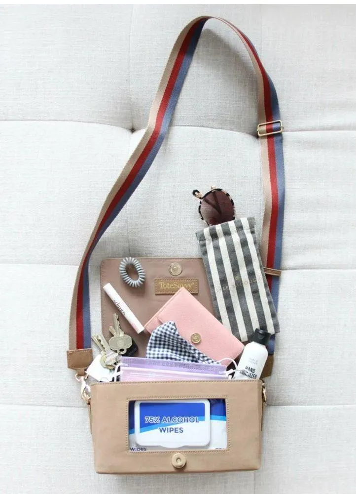 ToteSavvy Mini Diaper Bag Brown - Image 5