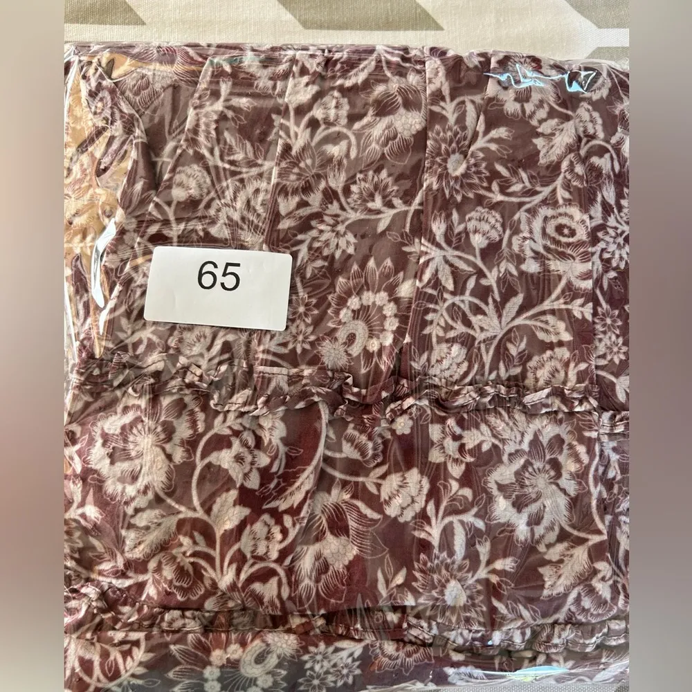 Olivaceous Tiered Puff Sleeve Sundress - Image 7