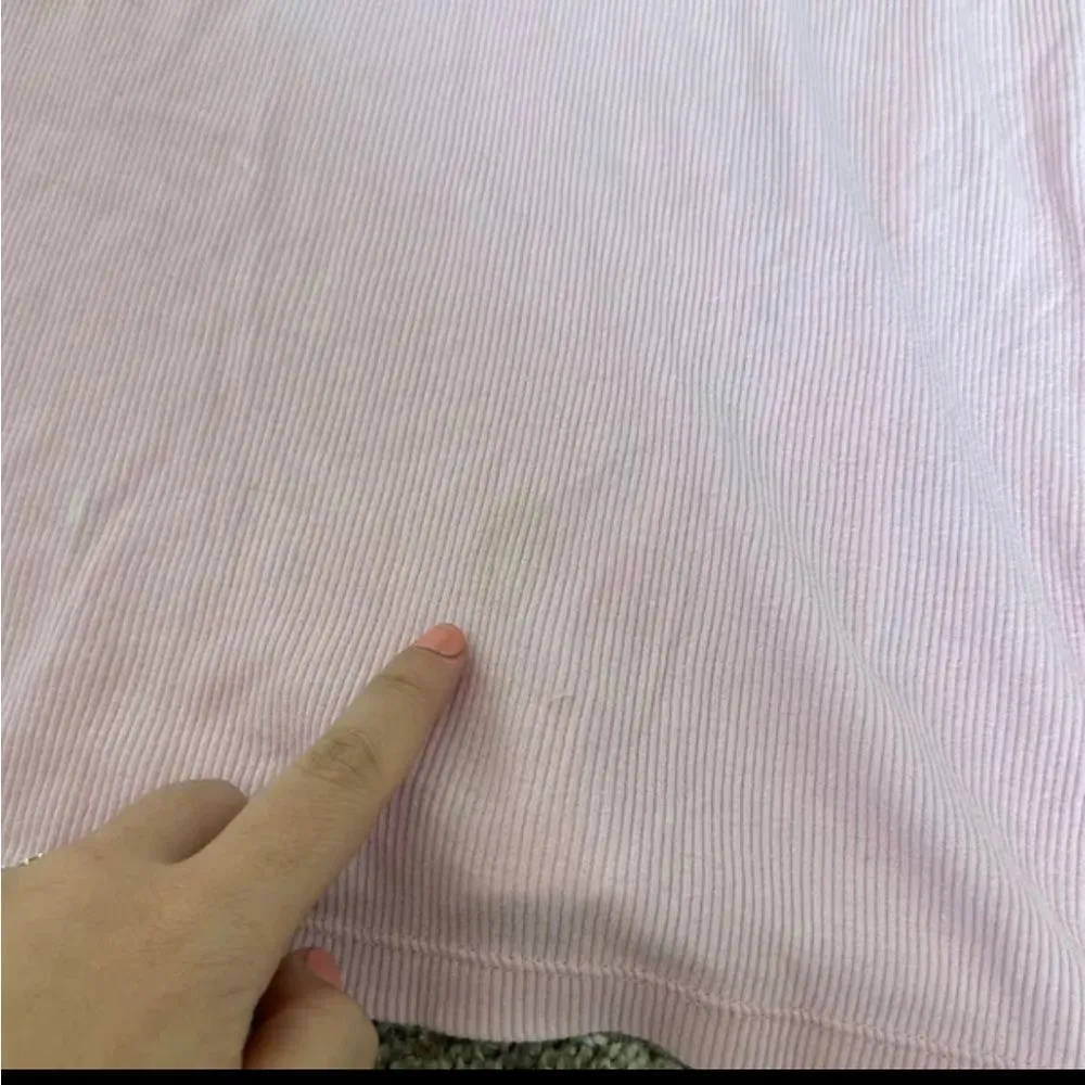 Victoria’s Secret vintage cherry embroidered tank top RARE size L - Image 5