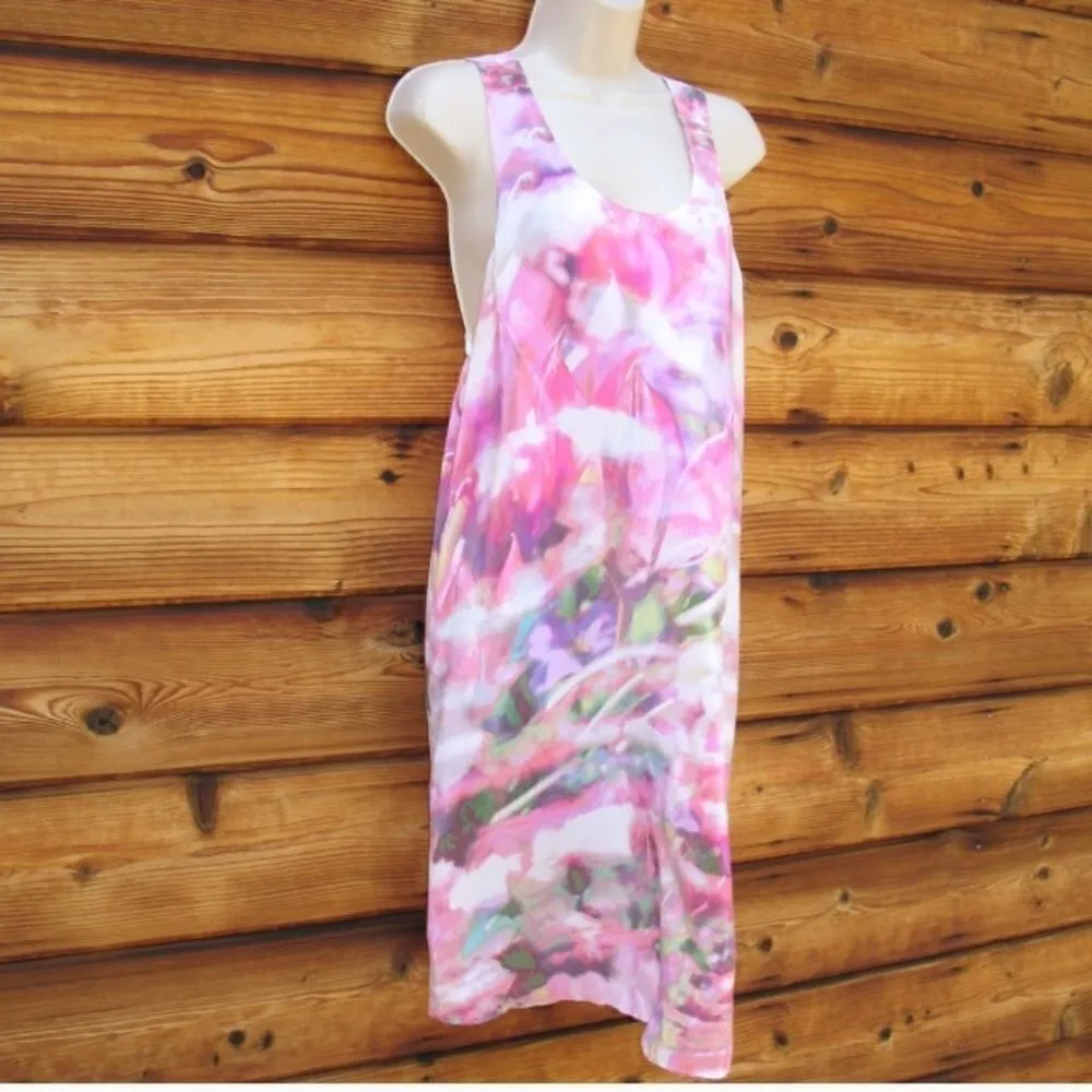 NWOT Cynthia Rowley Pink Silk Dress - Image 4