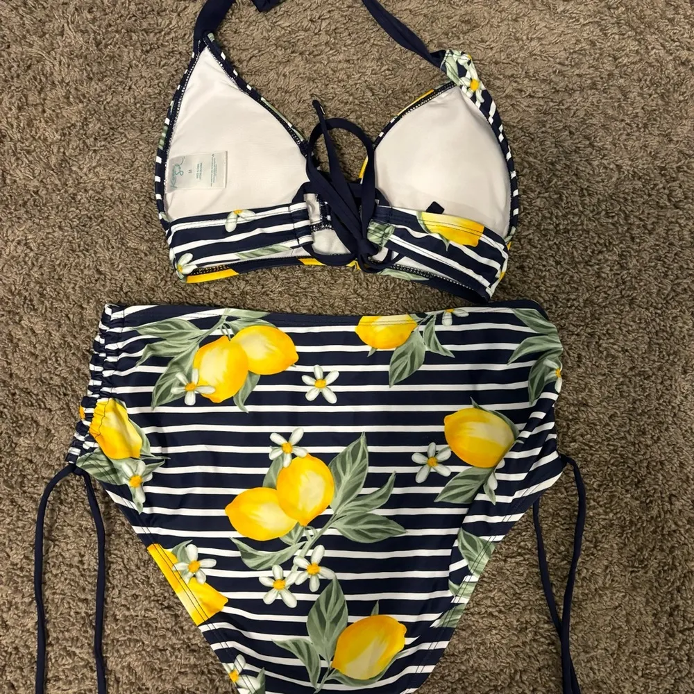 Kona Sol Lemon Bikini Set - Image 6