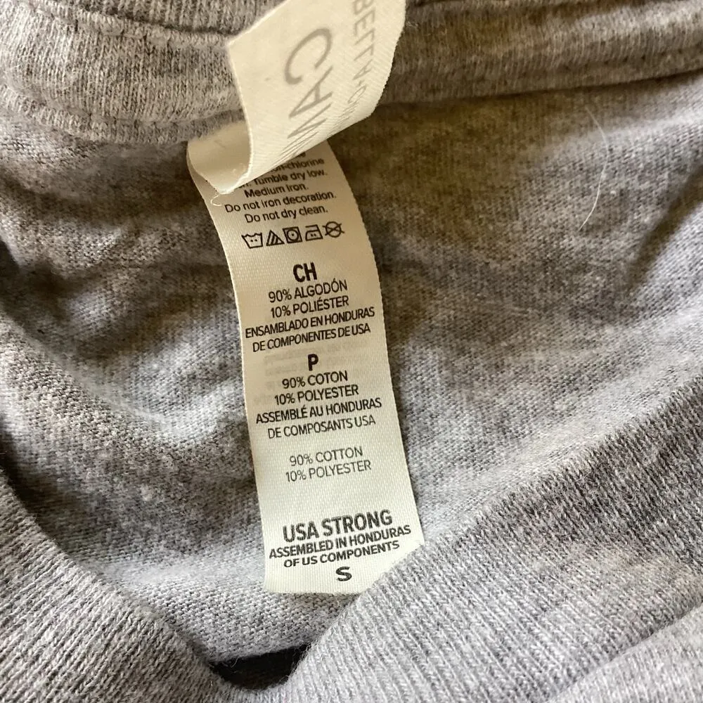 Canvas Christmas Tee Gray - Image 5