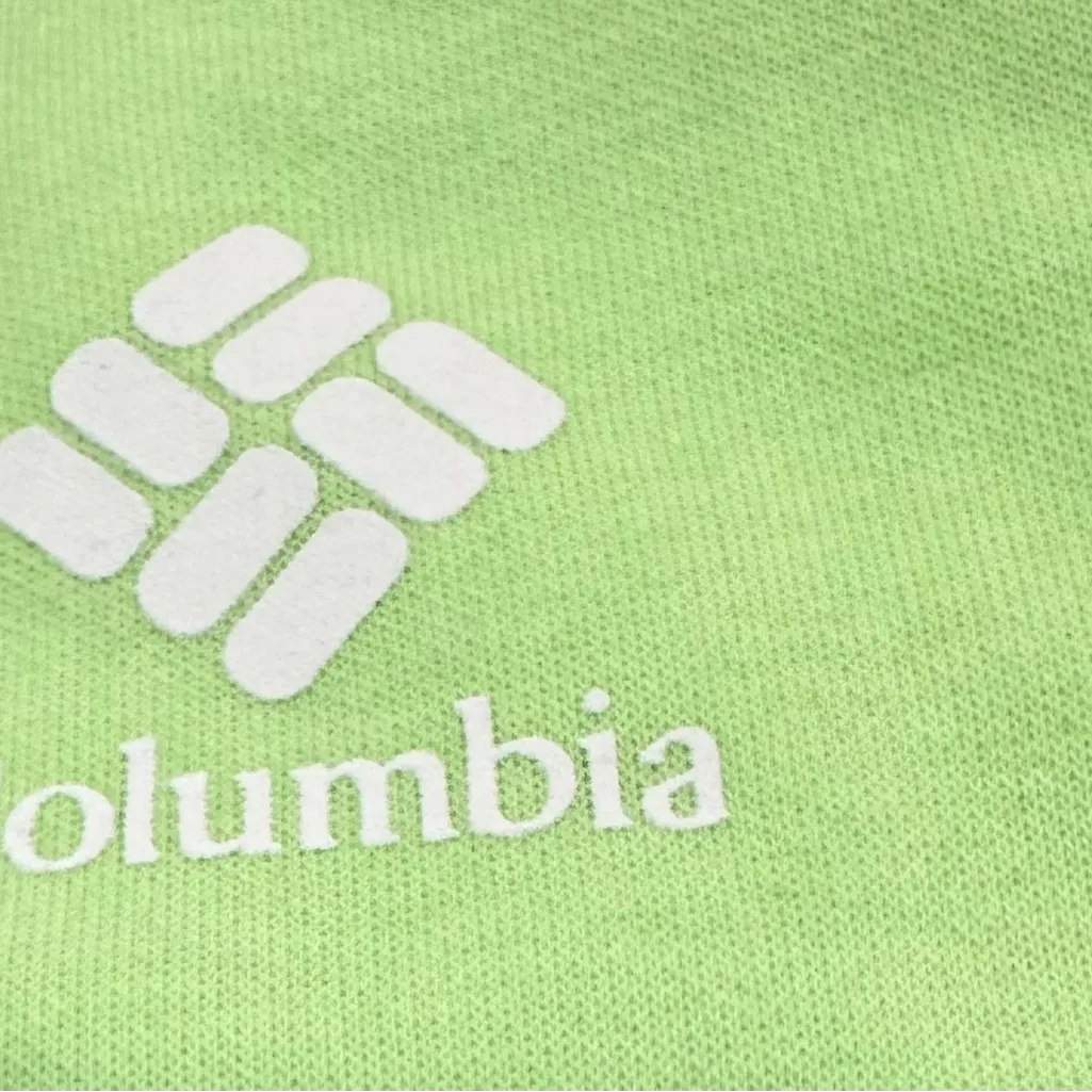 New Columbia Women's Trek Seasonal Fleece Sweatshirt Green Size Small - Image 5