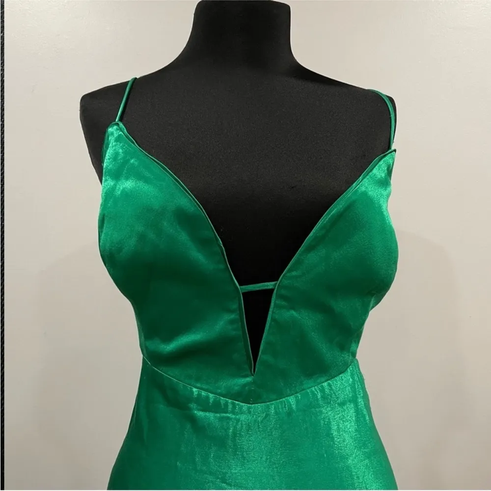 Bardot Karlotta Cutout Slip Satin Maxi Dress - Image 6