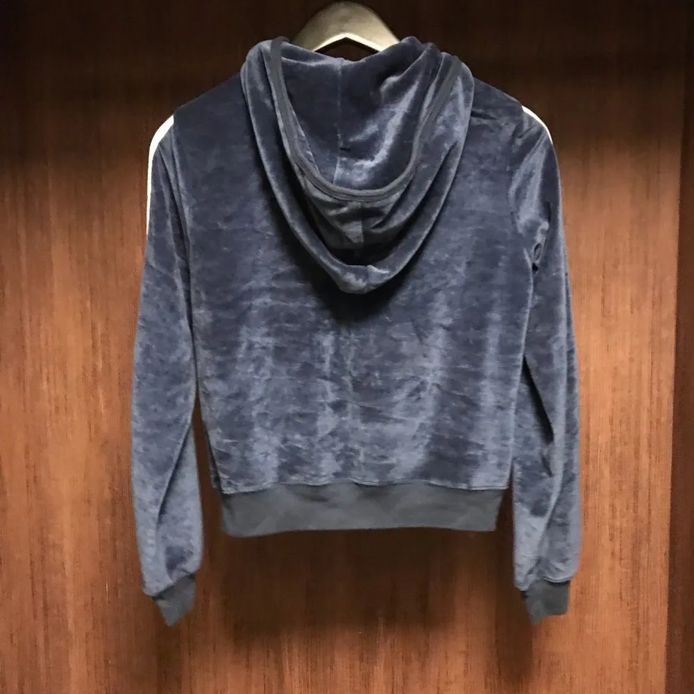 Hale Bob Velour Hooded Track Jacket - Image 6