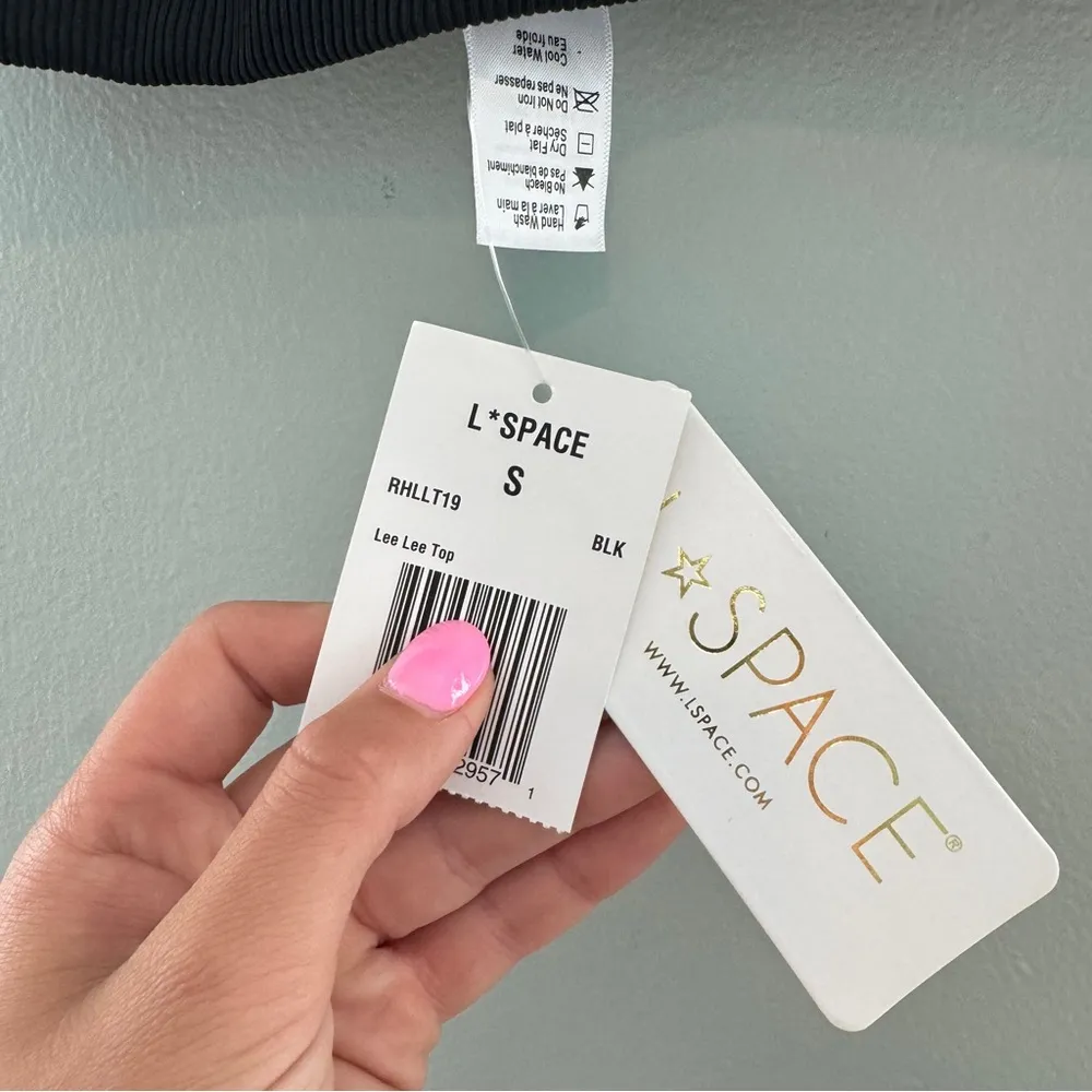 L*Space Lee Lee Ribbed Bikini Top NWT - Image 12